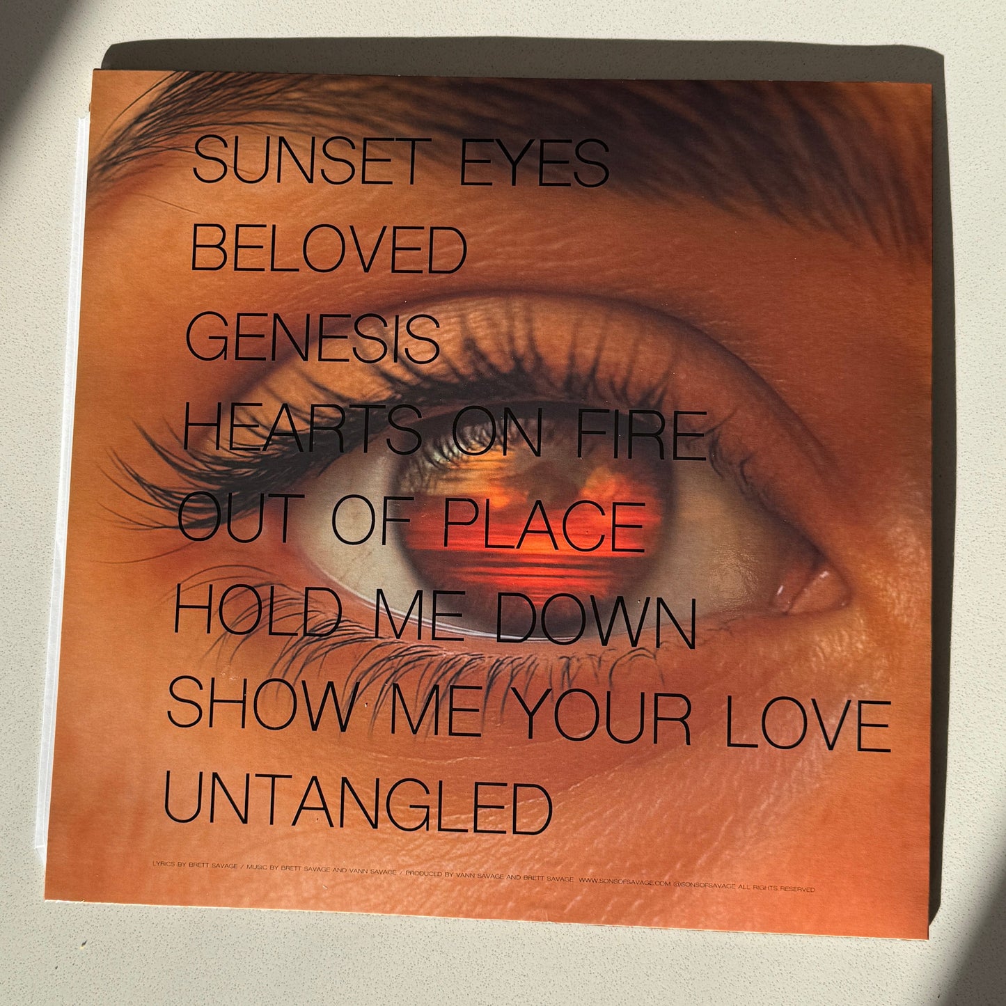 SUNSET EYES LIMITED ALBUM